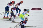Женский спринт по лыжным гонкам на Олимпиаде 2014