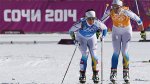 Женская эстафета по лыжным гонкам Олимпиаде 2014