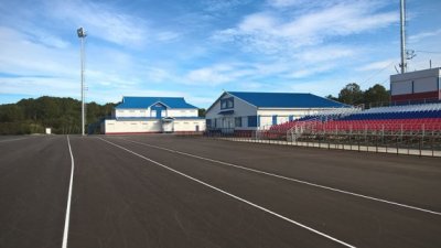 Лыжероллерная трасса на Камчатке