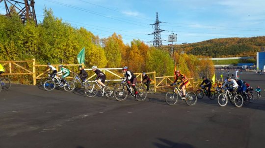Чемпионат области по велоспорту в Мурманске