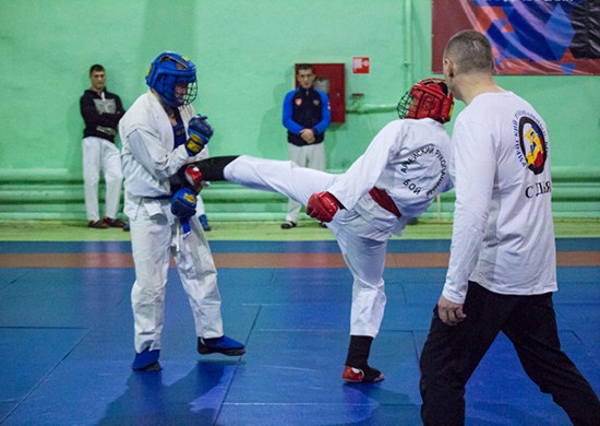 Открытие чемпионата по армейскому рукопашному бою