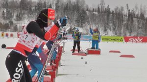 Спринт на юношеском Первенстве России по лыжным гонкам