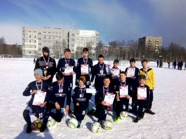 Турнир по футболу на снегу