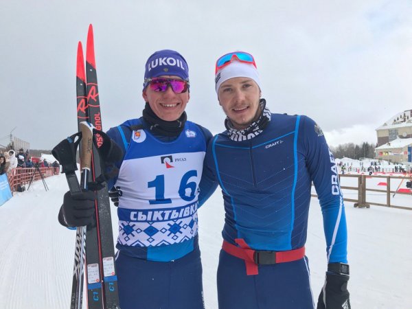 Командный спринт на Чемпионате России по лыжным гонкам