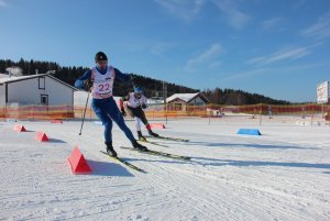 Командный спринт на III этапе Кубка России по лыжным гонкам