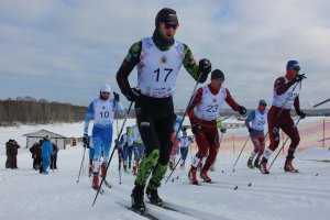 Скиатлон на III этапе Кубка России по лыжным гонкам