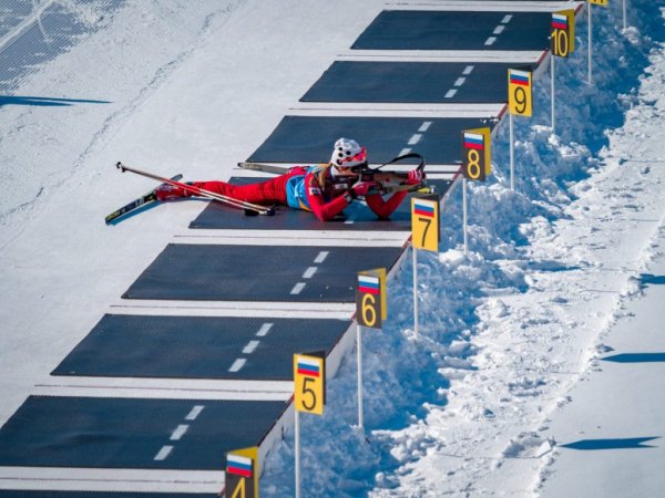 Масс-старты на Чемпионате России по биатлону