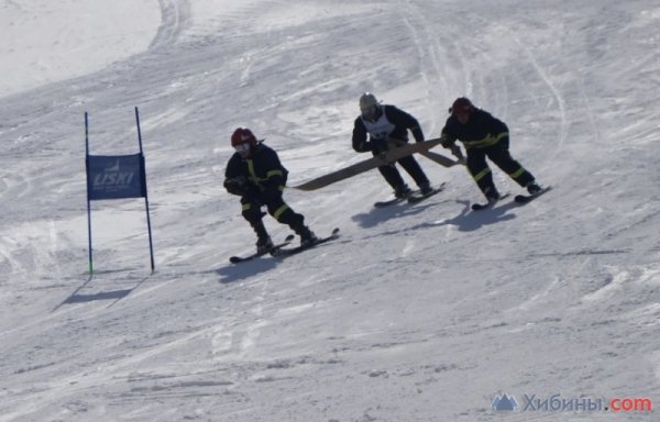 турнир по горнолыжному спорту среди пожарных
