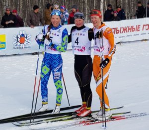 Женский марафон Чемпионата России по лыжным гонкам