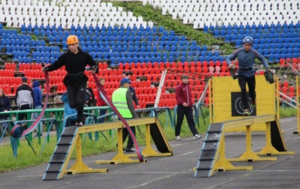 В Мурманске стартовал чемпионат по пожарно-прикладному спорту