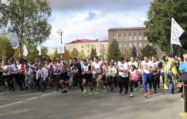 В Апатитах «Кросс нации» пробежали 100 человек
