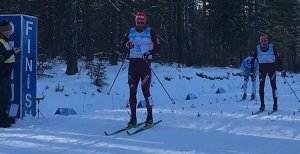 Спринт на всероссийских соревнованиях по лыжным гонкам на Алдане