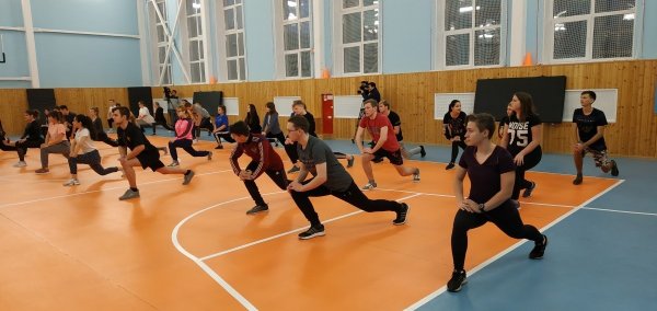 Зарядка с чемпионом