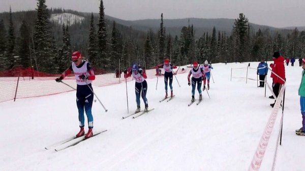 Первые гонки мурманских лыжников