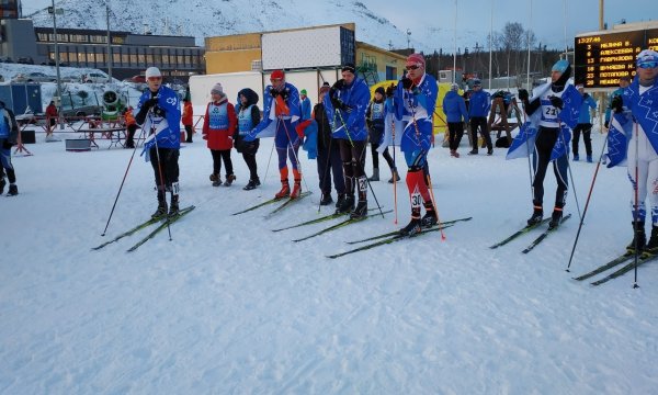 Спринт на «Хибинской гонке»