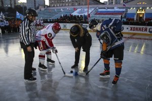 Открытие Чемпионата по хоккею с шайбой Северной военной хоккейной лиги