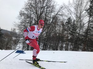 Первые гонки на Красногорской лыжне