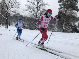 Заключительные гонки на «Красногорской лыжне»