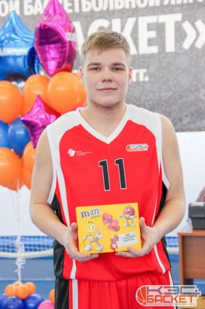 Глеб Айрола, MVP Чемпионата ШБЛ «КЭС-БАСКЕТ» СЗФО