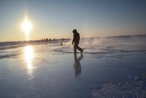 На Северном полюсе сыграют в хоккей!