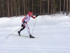 Первый день Первенства области по лыжным гонкам