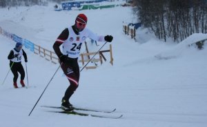 Гонка классическим стилем региональных соревнований по лыжным гонкам