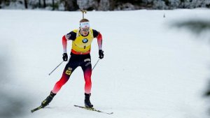 Норвежские биатлонисты во время тренировок на этапе Кубка мира в Антхольце бегали с GPS-приборами.