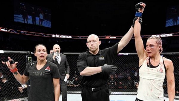 Северянка Яна Куницкая одержала подряд в UFC