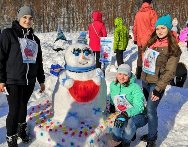 В Мурманске прошел «Парад снеговиков»
