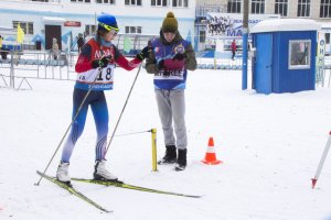 Первенство Оленегорска по лыжным гонкам