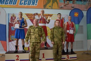 Чемпионат Северо-Западного округа войск национальной гвардии Российской Федерации по боксу