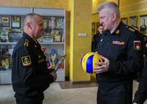 Сборная Северного флота по волейболу заняла второе место в чемпионате Северо-Западного региона