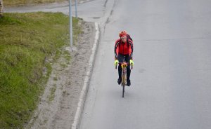 Североморская велогонка в гору
