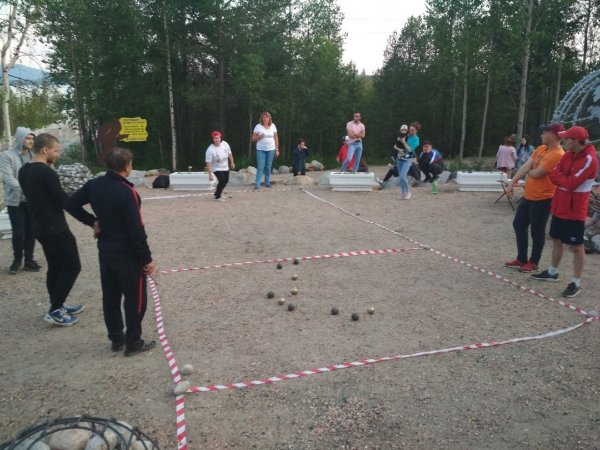 Турнир по игре в петанк