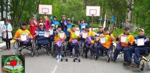 В Кандалакше прошли малые паралимпийские игры для инвалидов-колясочников
