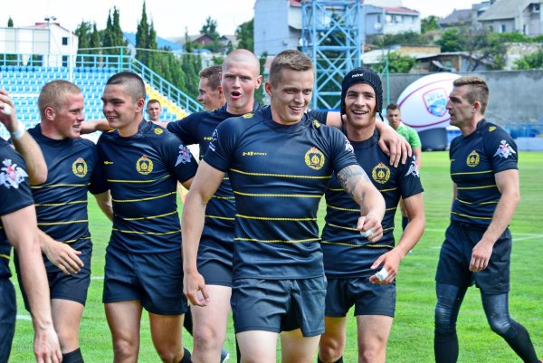 Завершился первый игровой день Кубка командующего Черноморским флотом по регби-7