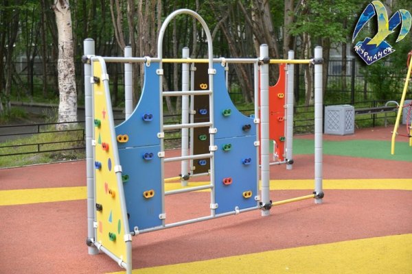 В Мурманске открылась ещё одна детская площадка