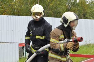 Соревнования по пожарно-строевой подготовке