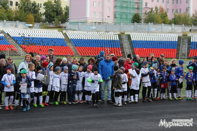 Юная поросль мурманского футбола