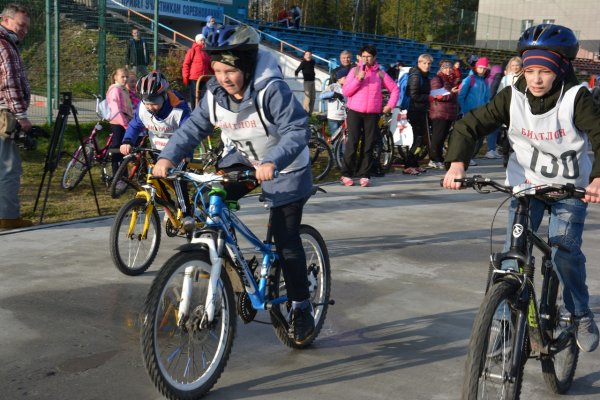 В Ковдоре прошёл велодень