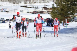 Спринт на II этапе Кубка России по лыжным гонкам