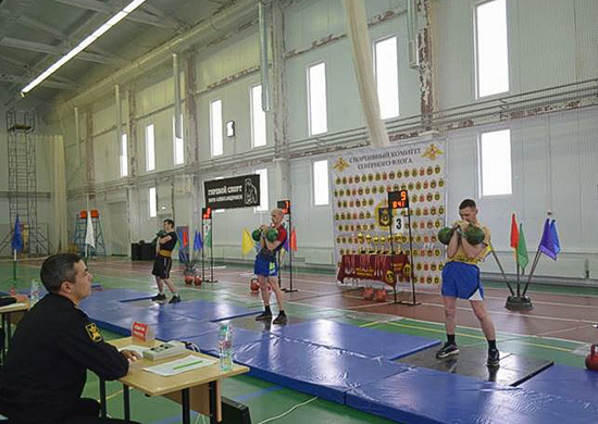 Чемпионат Северного флота по гиревому спорту