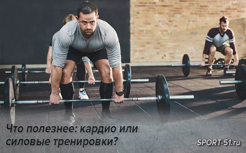 Что полезнее: кардио или силовые тренировки? » Спортивный Мурманск