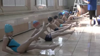 Разминка перед плаванием