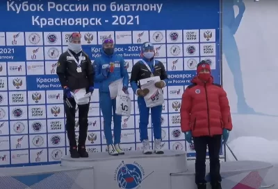 Индивидуальная гонка на этапе Кубка России по биатлону