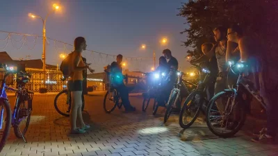 Ночные прогулки на велосипеде