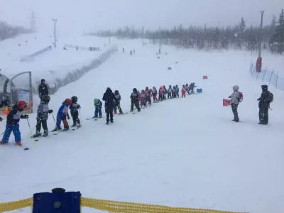 Первенство Кировска по горным лыжам