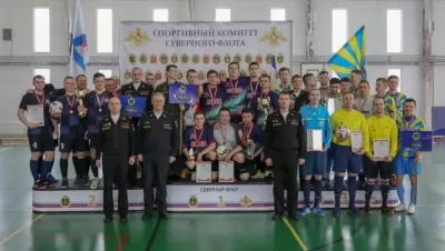На флоте футбол в почёте