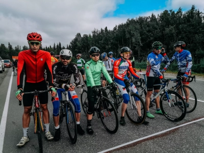 Чемпионат области по шоссейному велоспорту в Апатитах 2021