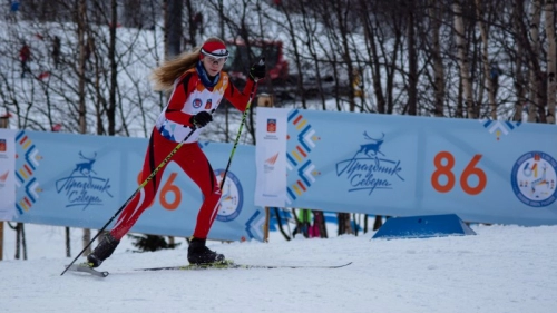 Чемпионат области по лыжным гонкам в Мурманске 2021